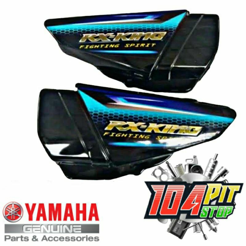 Cover Dop Kempolan Aki Original Yamaha RX KING 2007 Warna Biru