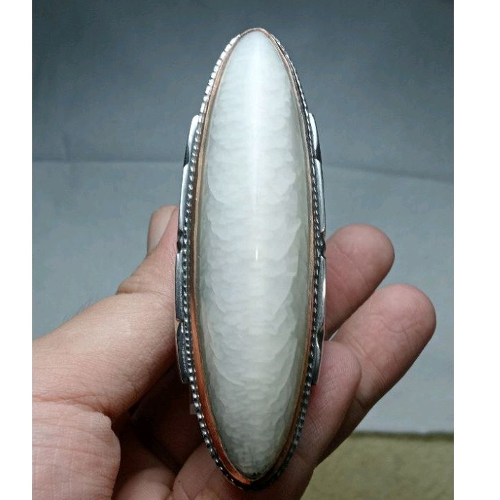 batu akik pandan kapas sisik betok rudal