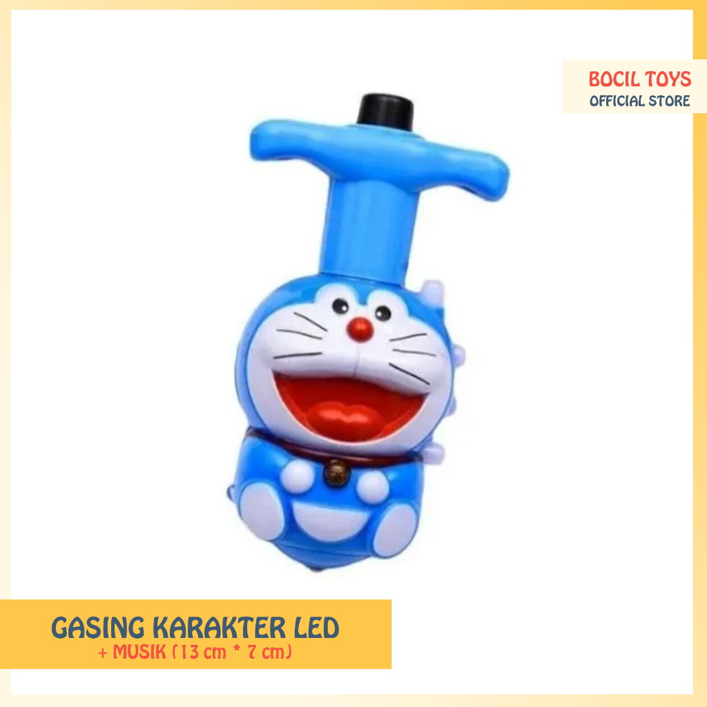 Mainan anak gasing karakter LED dan musik mainan jadul gasing viral untuk cowok dan cewek harga mura