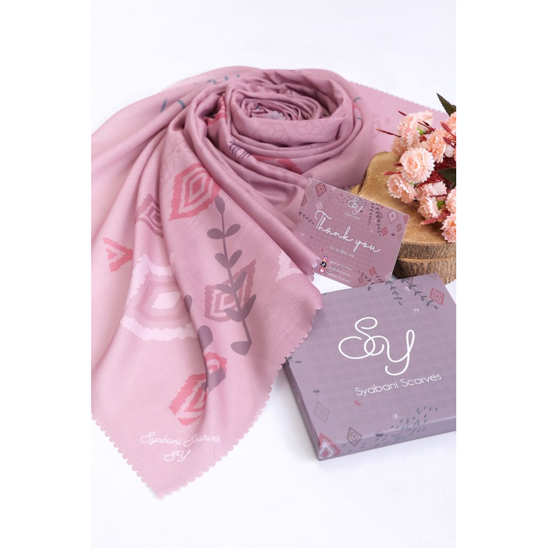 Humaira scarf by Syabani Scarves