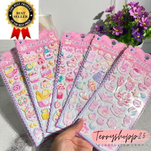 

Stiker Timbul 3D Cute Jurnal Warna Pink Cute Kode XMW-ME Stiker Random Lucu Bisa Cod Murah