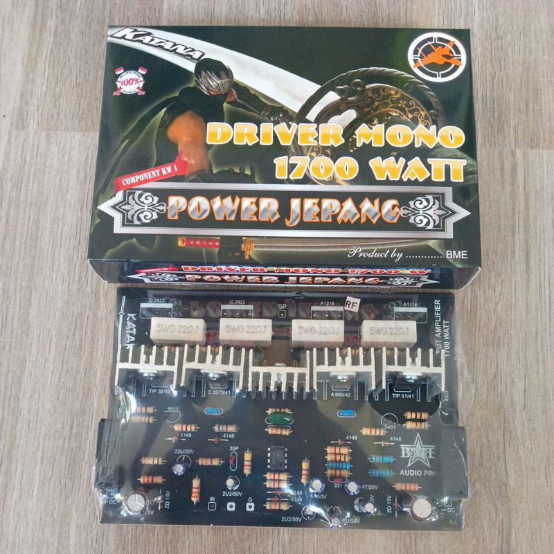 Kit Driver amplifier Mono 1700 Watt Power Jepang