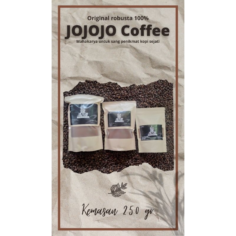 

KOPI JOJOJO 100% Robusta Asli kemasan 250 gr