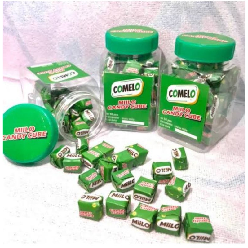 

Comelo Milo Candy Cube Toples isi 50 Pcs