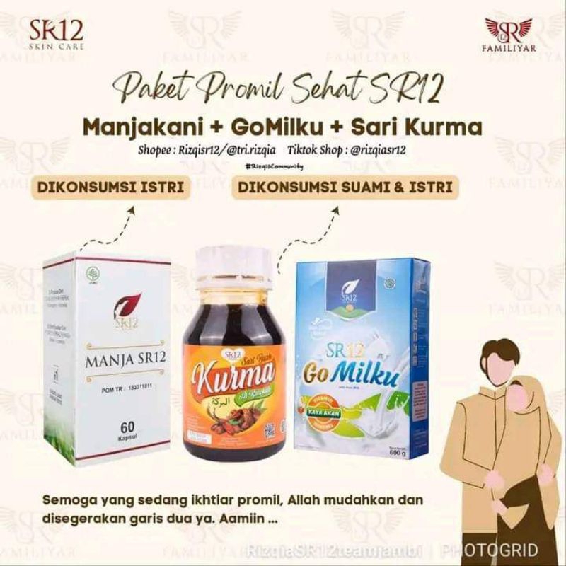 PAKET PROGRAM HAMIL SR12/ PROMIL SEHAT/ PROMIL SR12