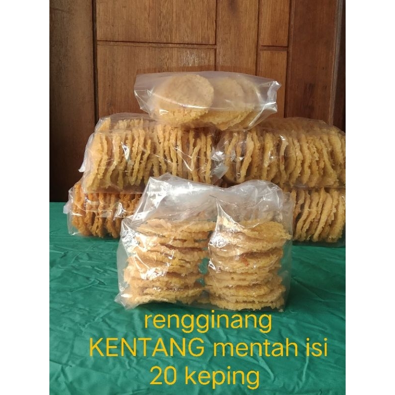 

KERUPUK,RENGGINANG,mentah,kentang,isi,20,keping,siap,digoreng*