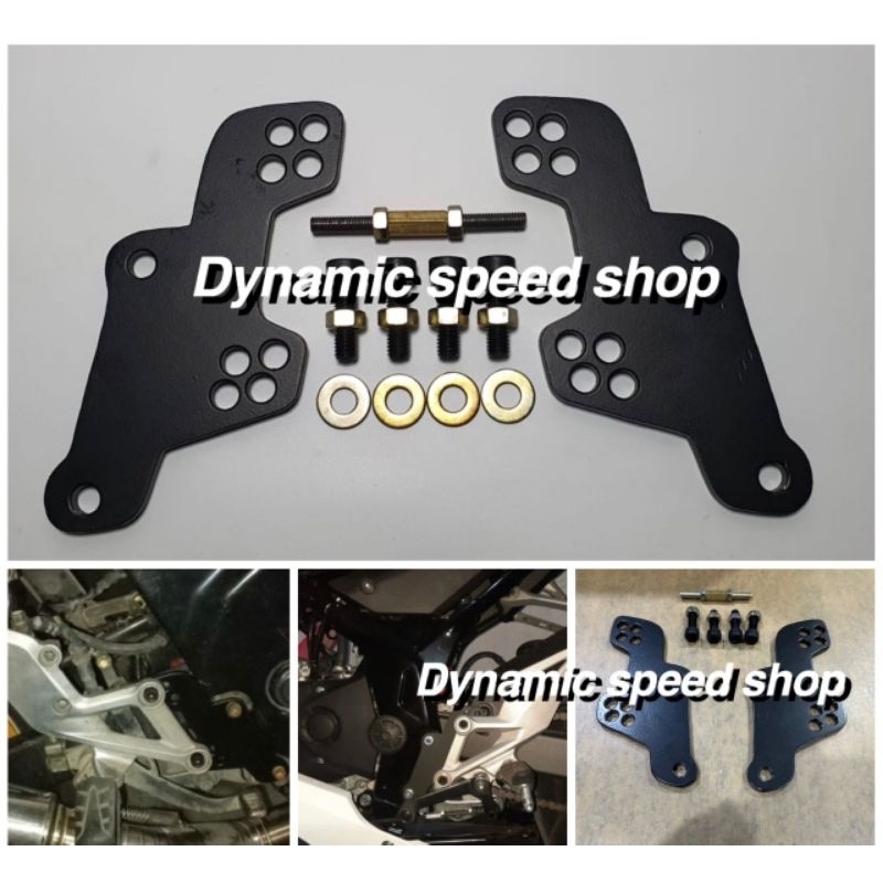 raiser footstep cb150x breket peninggi step underbone new cb 150X