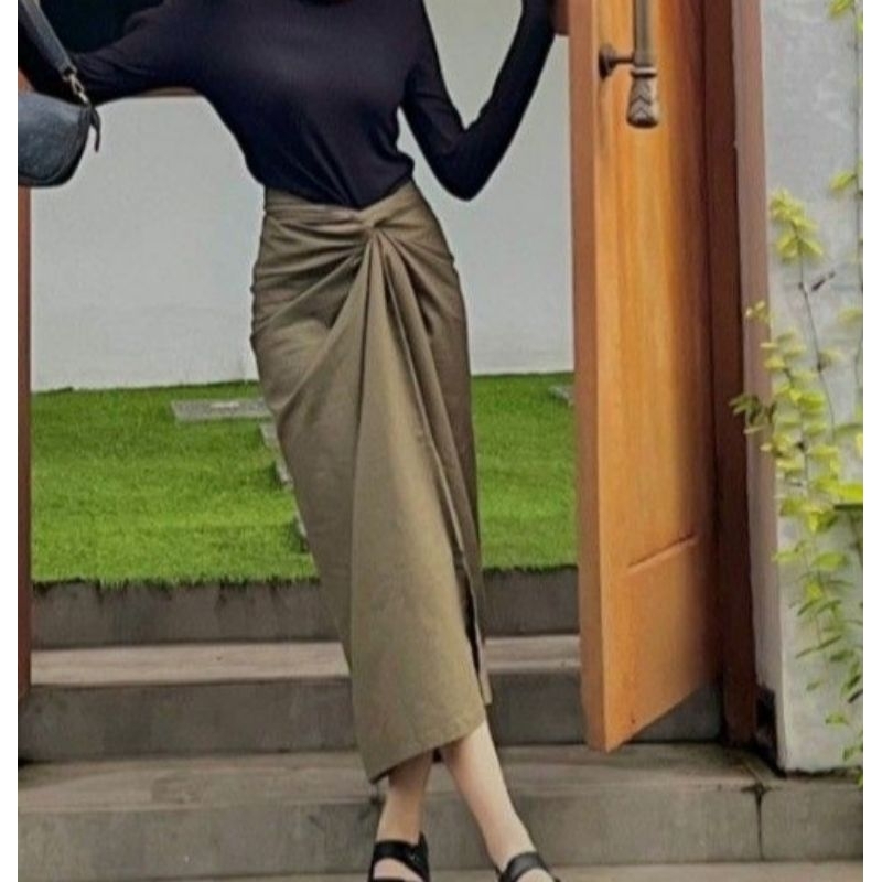 rok lilit satin / rok kebaya / rok kondangan