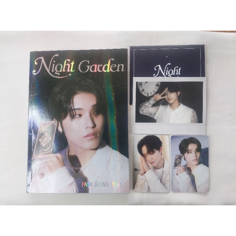 Treasure Night Garden Scrap Kit PARK JEONGWOO