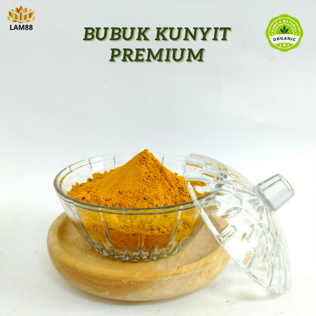 

Serbuk Kunyit Kunir Murni Kuning