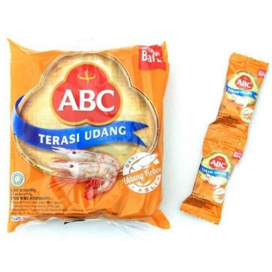 

ABC Terasi Udang Isi 20 x 4,2 gr