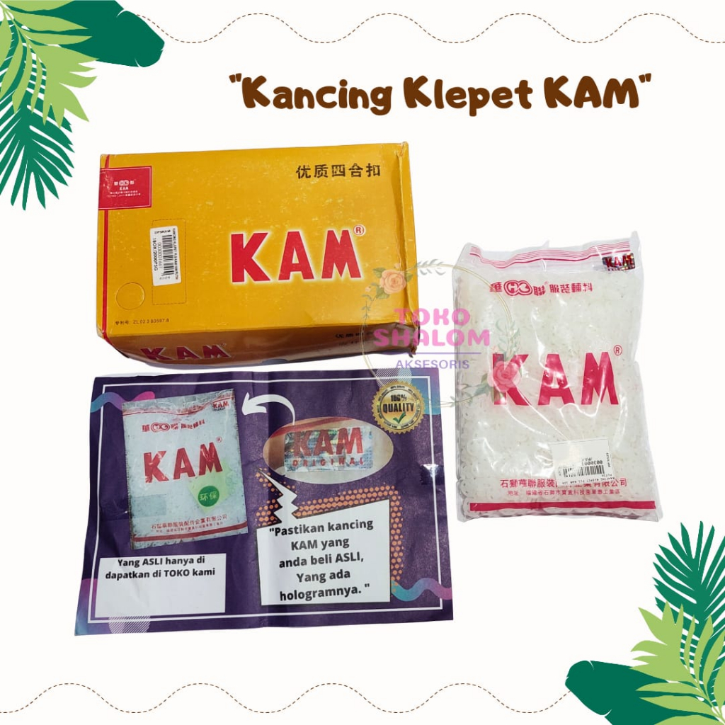 Kancing Cetet Jepret Snap Button Plastik KAM 1CM Putih Bening 1000 pcs /Cetet/Jepret Plastik Warna B