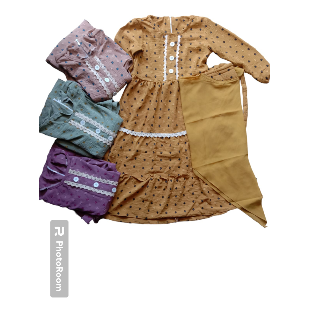 SET GAMIS URAGIRI ANAK PEREMPUAN