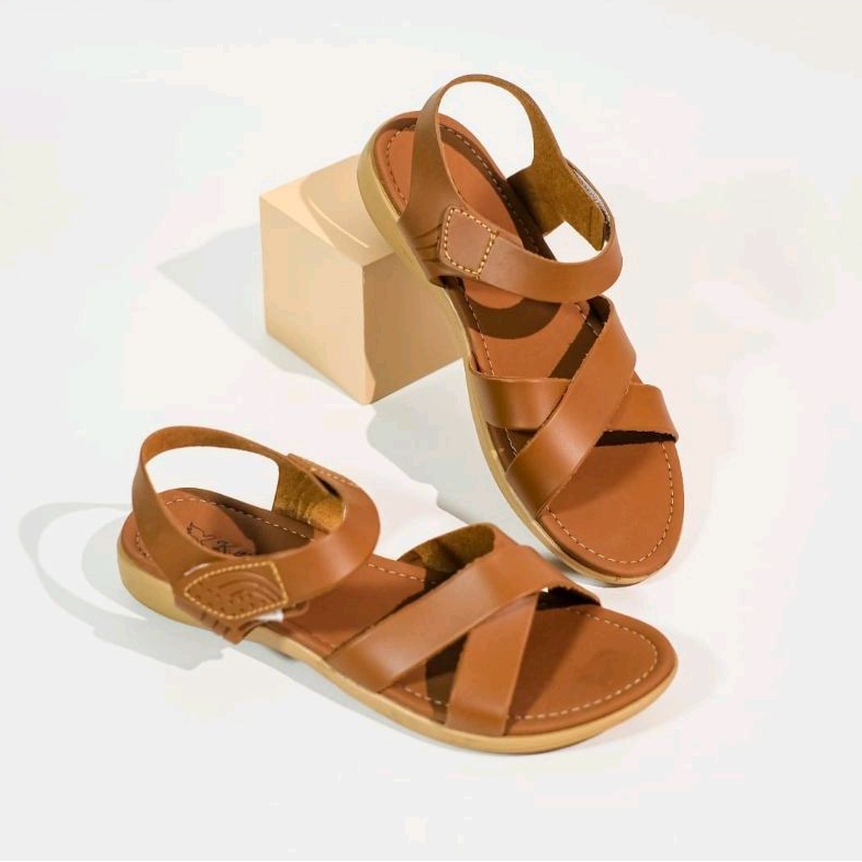 Sandal Sepatu Remaja Terkini/Sandal Sepatu Wanita Rinjani/Sandal Sepatu Kasual Cewek Trendy