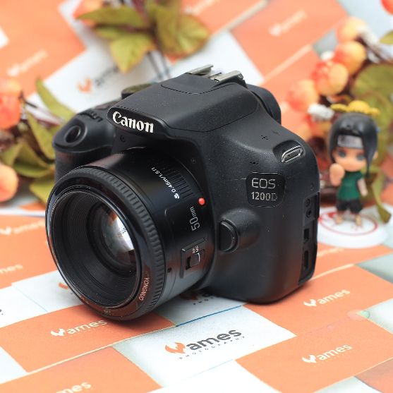 CANON 1200D Lensa Fix 50mm f1.8 Yongnuo Kamera DSLR