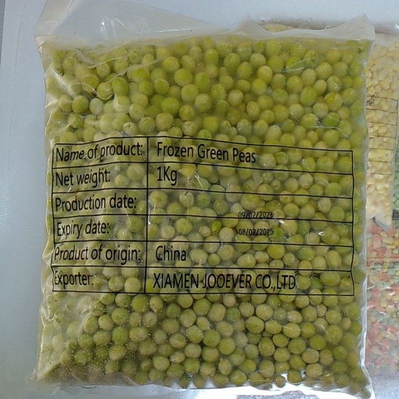 

Frozen Green Peas 1000G