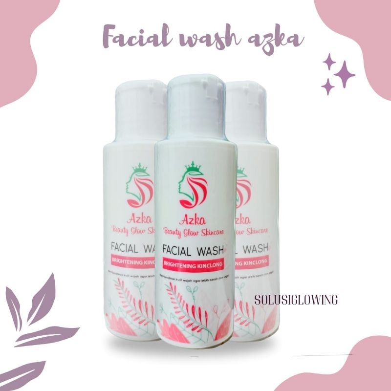 FACIAL WASH WHITENING DR AZKA SKINCARE