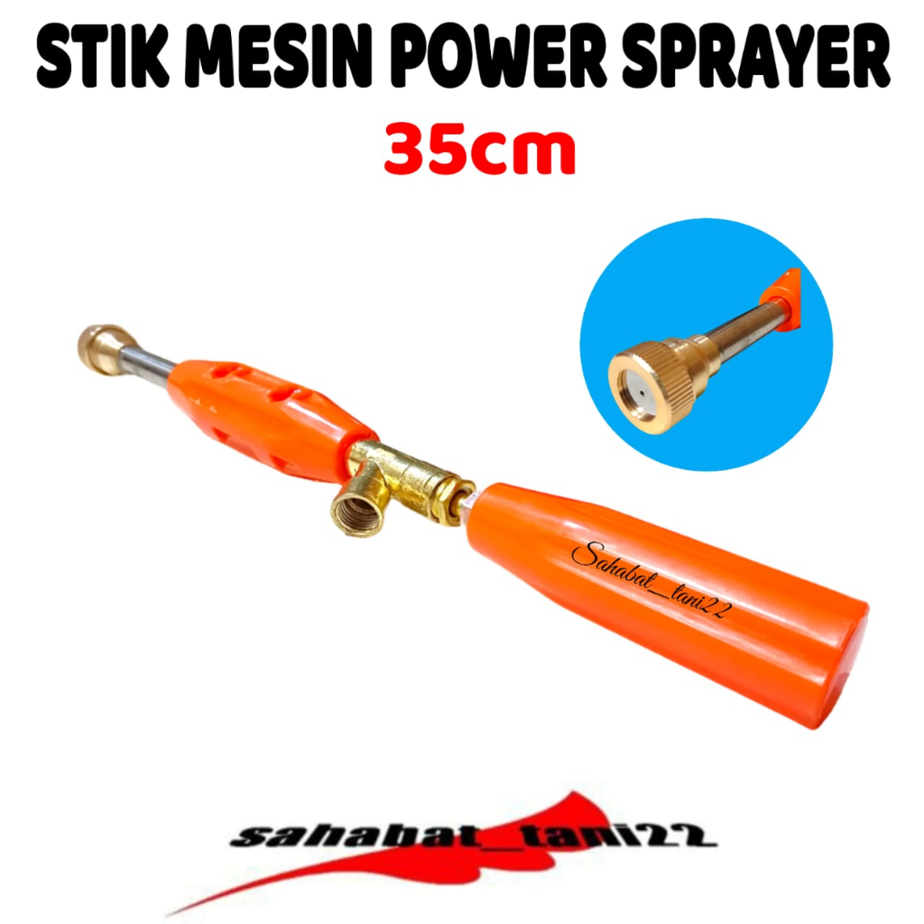 Stik stick sprayer stik power sprayer 35cm stik sprayer gun stik cuci motor kuningan