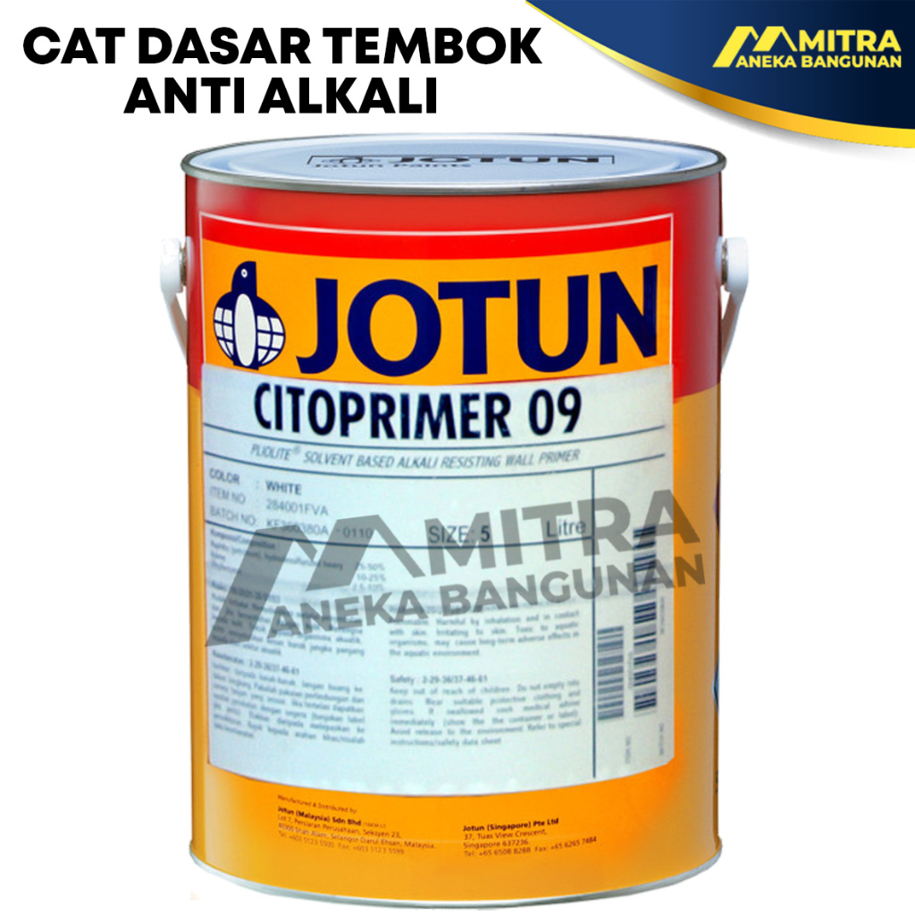 JOTUN CITO PRIMER SEALER TEMBOK ANTI JAMUR ANTI ALKALI 09 2,5 LITER / CAT DASAR TEMBOK SOLVENT BASED