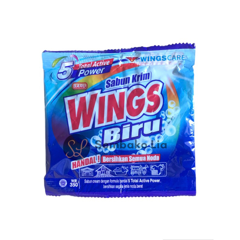 Wings Biru Sabun Colek 1000 / Wings Cream Sabun Colek / Sabun Colek 1000