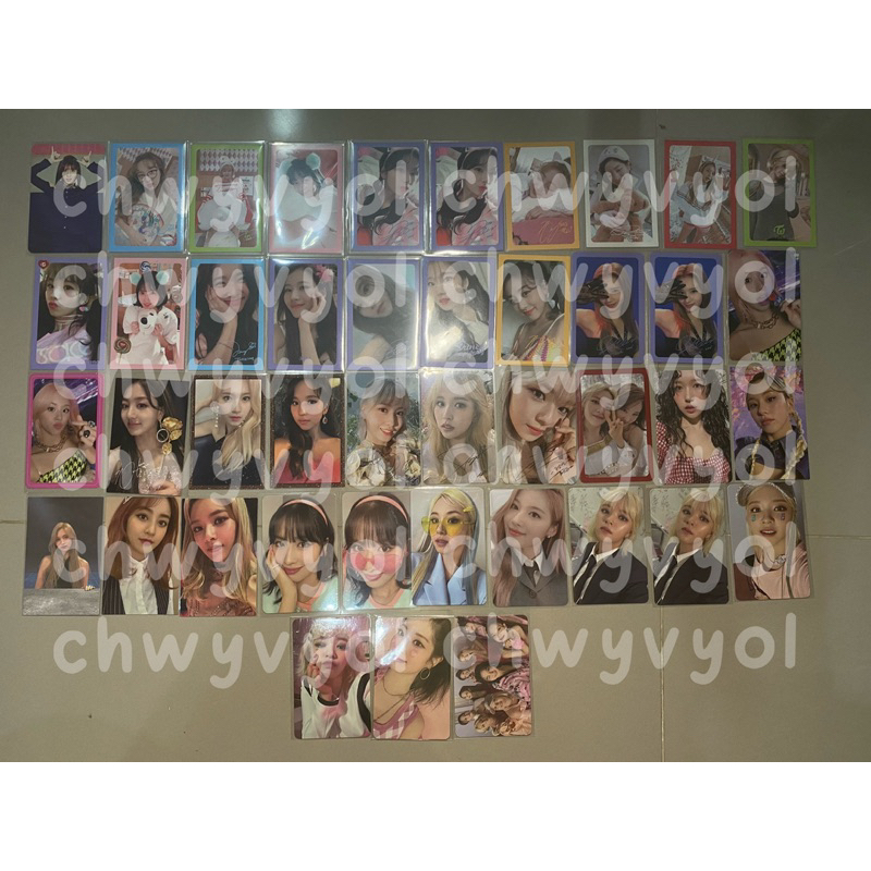 [TAKE ALL ONLY] wts pc twice album photocards jeongyeon momo sana jihyo chaeyoung tzuyu summer night