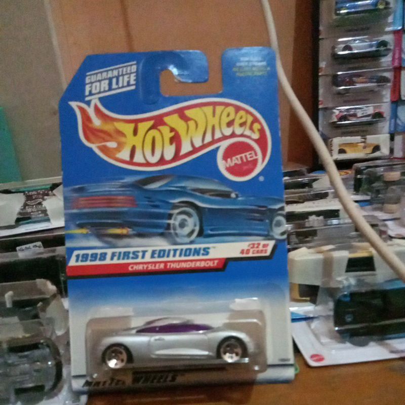 Hot Wheels Chrysler Thunderbolt ( Fist Editions Blue Card )