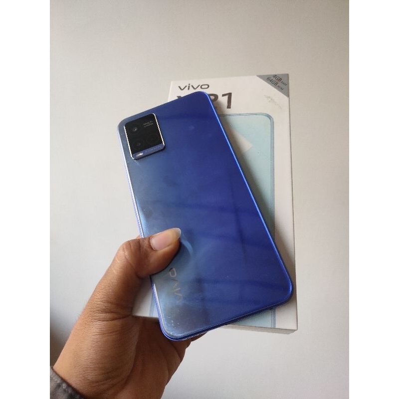Vivo Y21 Ram 4/64 GB - Hp Android Murah Fullset Full Ori