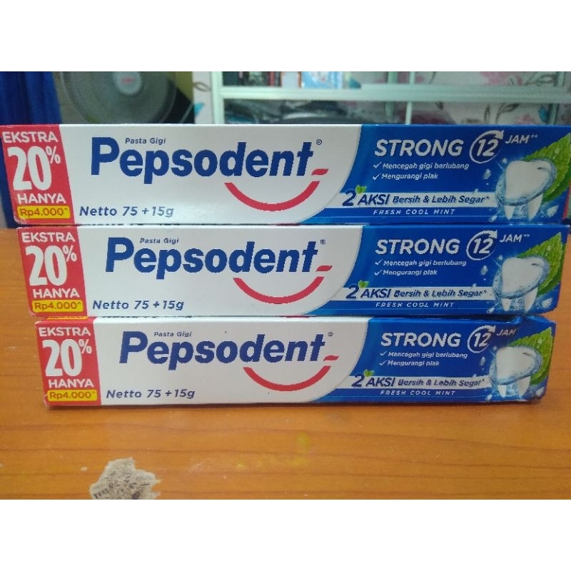 Pasta Gigi Pepsodent 75+15 gr
