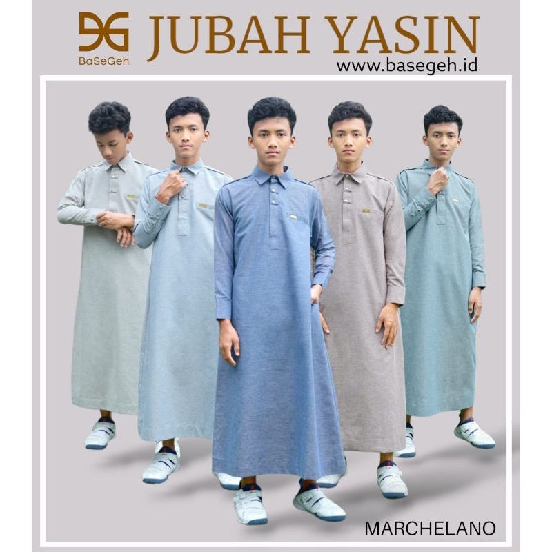 Basegeh || Jubah Anak-Dewasa Yasin Marchelano Series