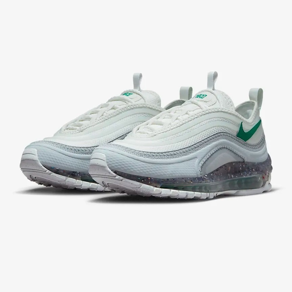 NIKE AIR MAX TERRASCAPE 97  SUMMIT WHITE MALACHITE GREEN