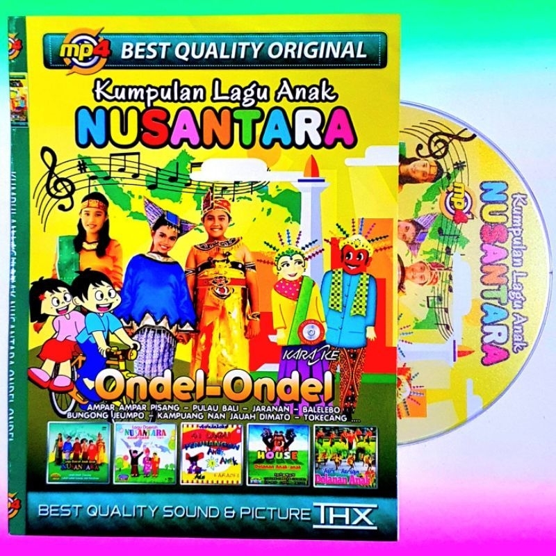 Kaset Dvd Mp4 Lagu Anak Nusantara Ondel Ondel Terlaris