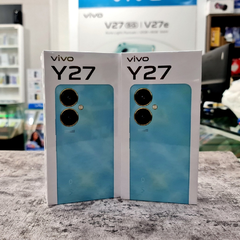 Vivo Y27 6/128 GB Smartphone Handphone Android Original Garansi Resmi Vivo 1 tahun