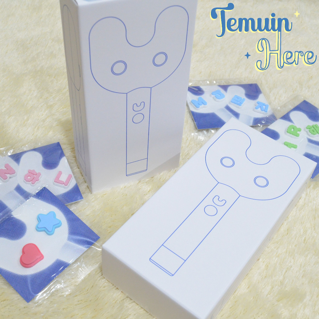 [READY STOCK] NEW JEANS Official Light Stick & Parts — BINKY BONG