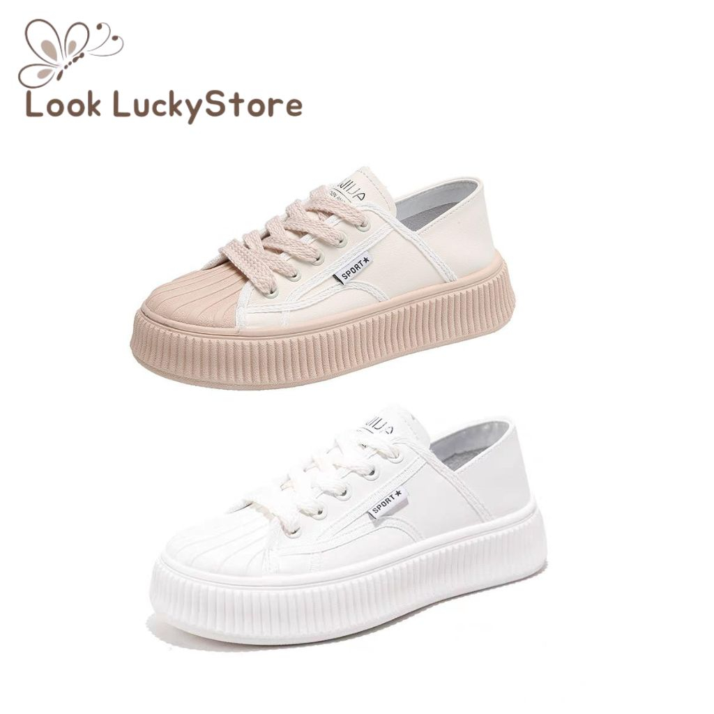 Sepatu Sneakers Selop Tali Wanita Import Premium LLS 629