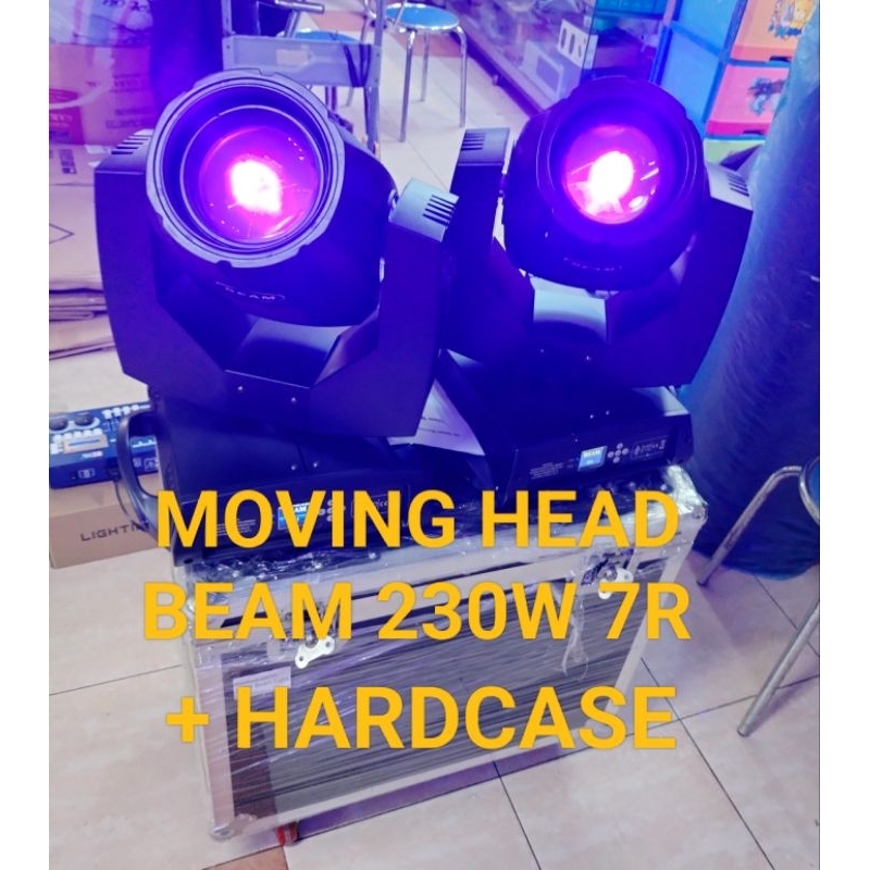 lampu moving head beam 230watt 7R + hardcase