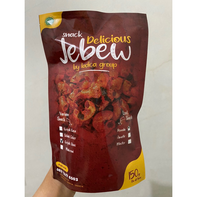 

KERUPUK SEBLAK CEKER ORIGINAL ( LEVEL PEMULA ) 150gr