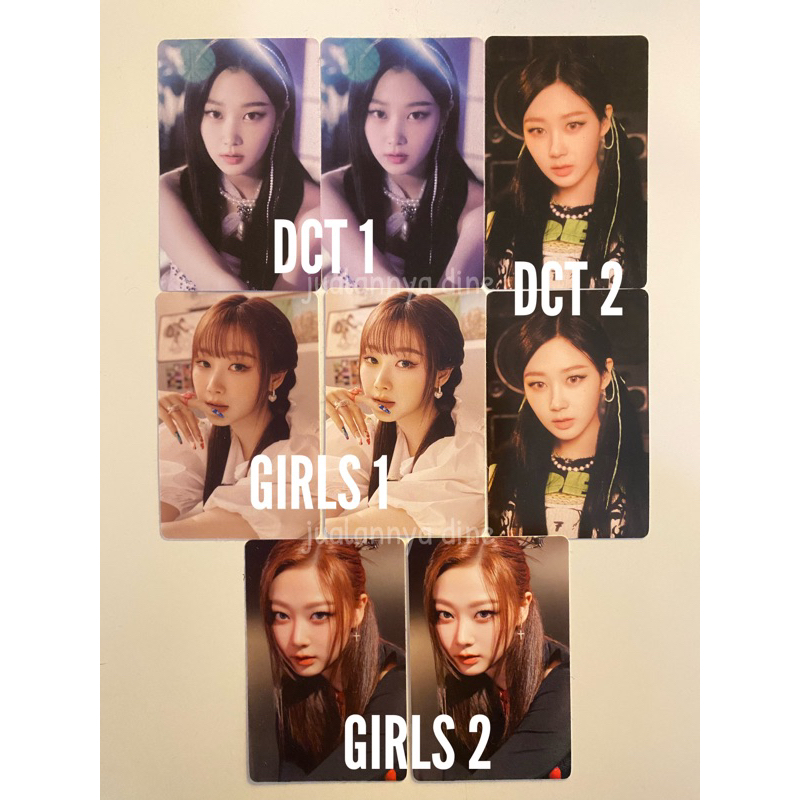 Sticker Pack official Giselle aespa Dreams come true & Girls (PAIR) [read description]