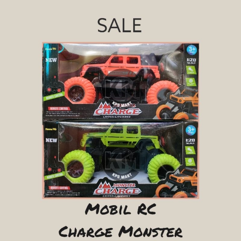 Mobil RC Charge Monster