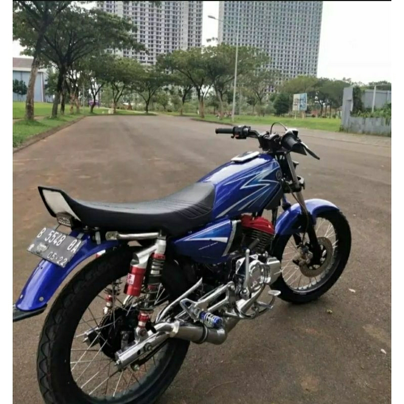 JOK MOTOR RXKING MODIF PERAHU EXTRIM KULIT TIMBUL PRIMA
