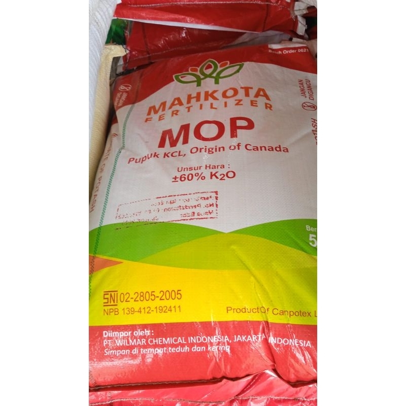 Pupuk KCL MOP Mahkota
