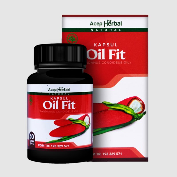 OILFIT Asli Minyak Buah Merah Papua 50 Kapsul