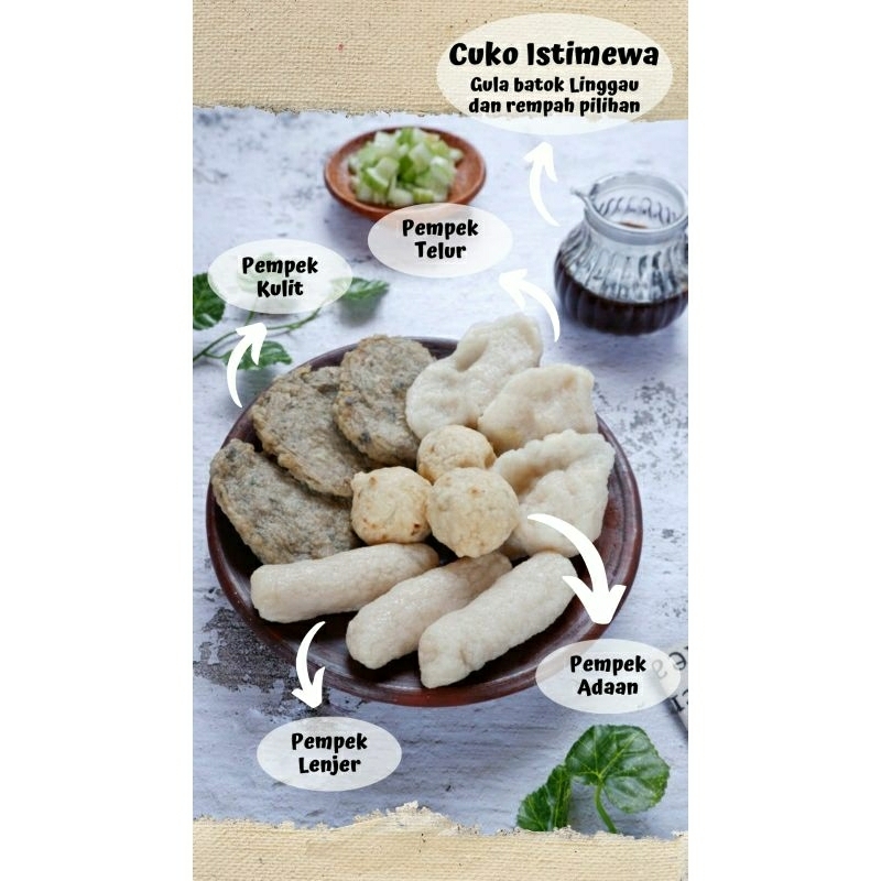 

PEMPEK ASLI PALEMBANG IKAN FRESH