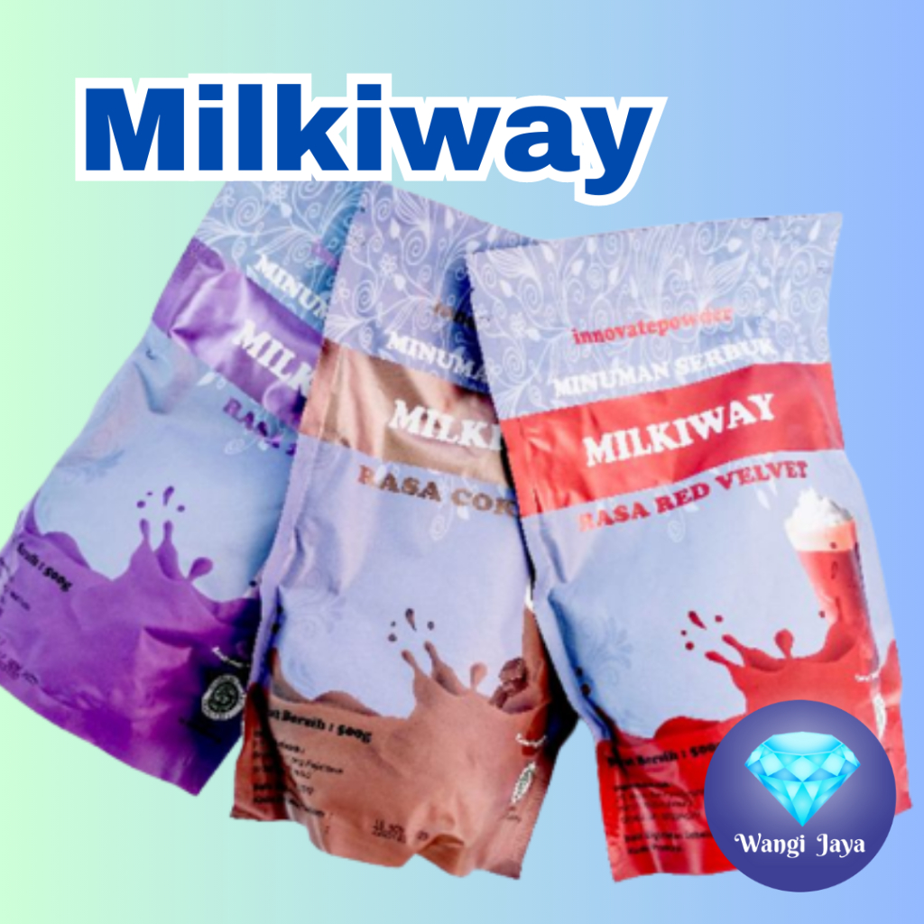 

Paling Enak!! MILKIWAY minuman serbuk milkshake 500gram