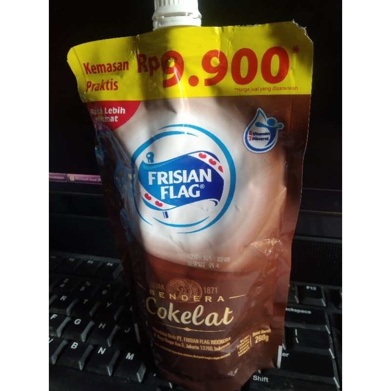 

bendera pouch coklat 260gr