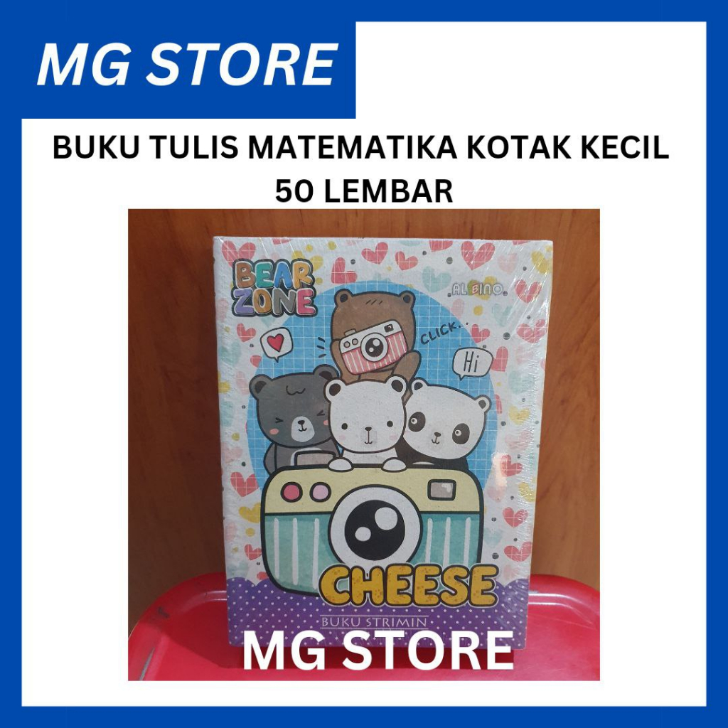 

BUKU TULIS MATEMATIKA KOTAK KECIL 50 LEMBAR - ALBINO