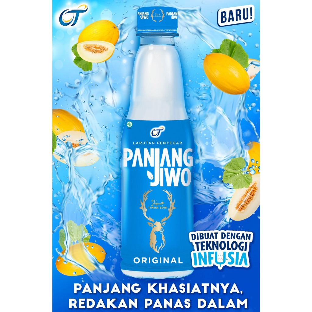 

Larutan Penyegar Panjang Jiwo Original 350ml