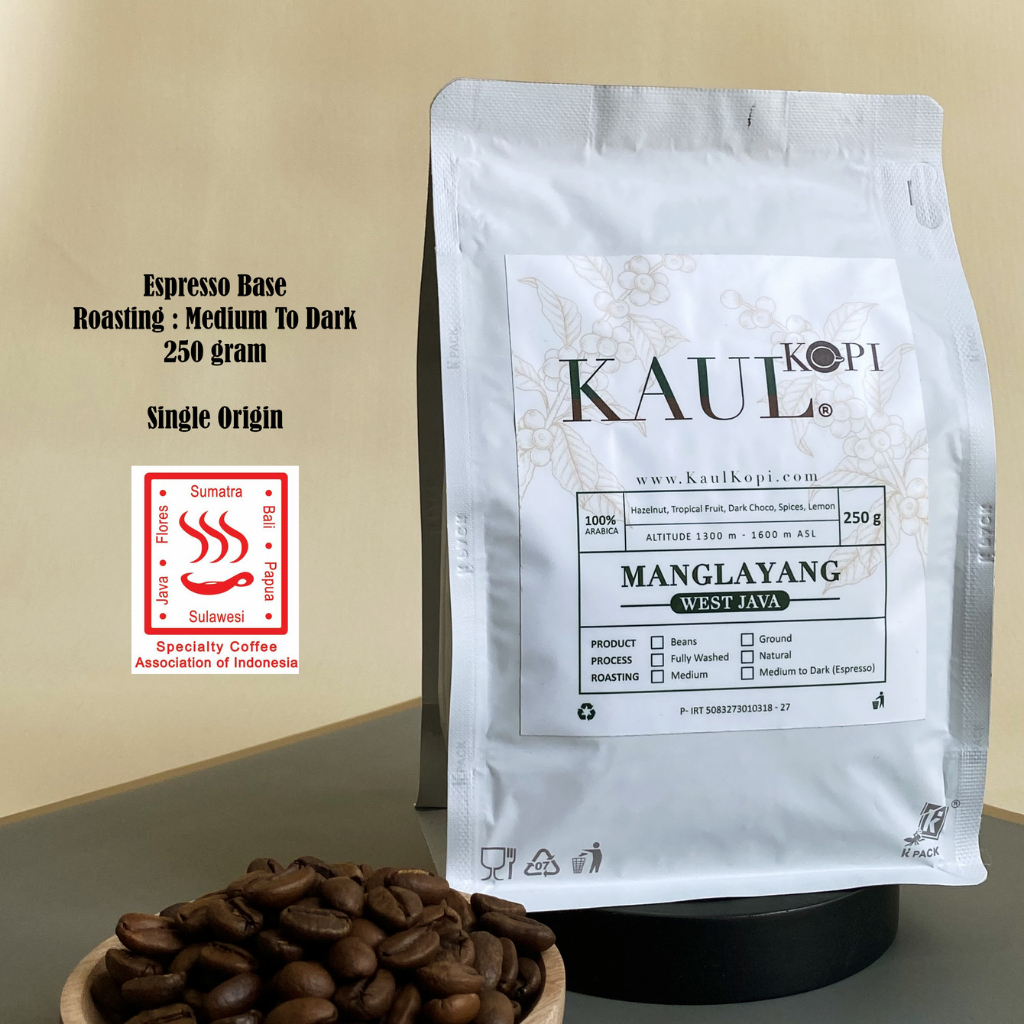 

Kopi Arabika Manglayang (Espresso Base) - Biji 250 gram