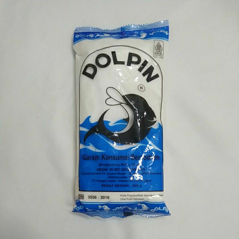 

DOLPIN garam konsumsi beryodium kemasan 500g