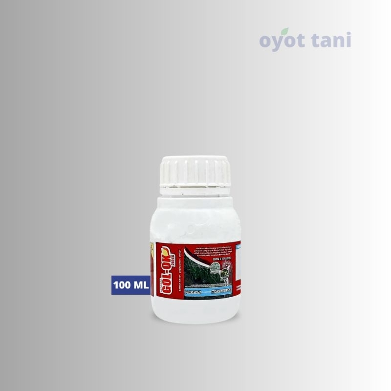 Gol-Ok 240EC 100ml (Original) | Herbisida Kontak Pra Tumbuh Bahan Aktif Oksifluorfen 240g/L | Obat P