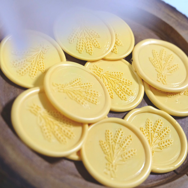 

Wax Seal Coin Flower A / Envelope Stamp / SATUAN